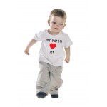 My Yiayia and Papou LOVE Me - Youth Greek T Shirt 